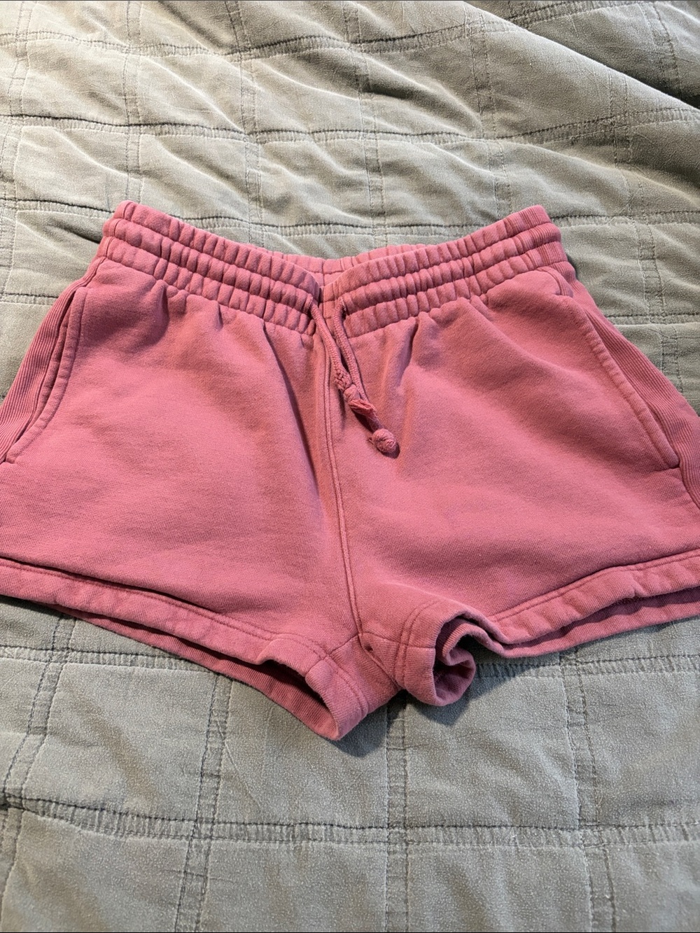 TNA Women's Dusty Rose Drawstring Athletic Shorts